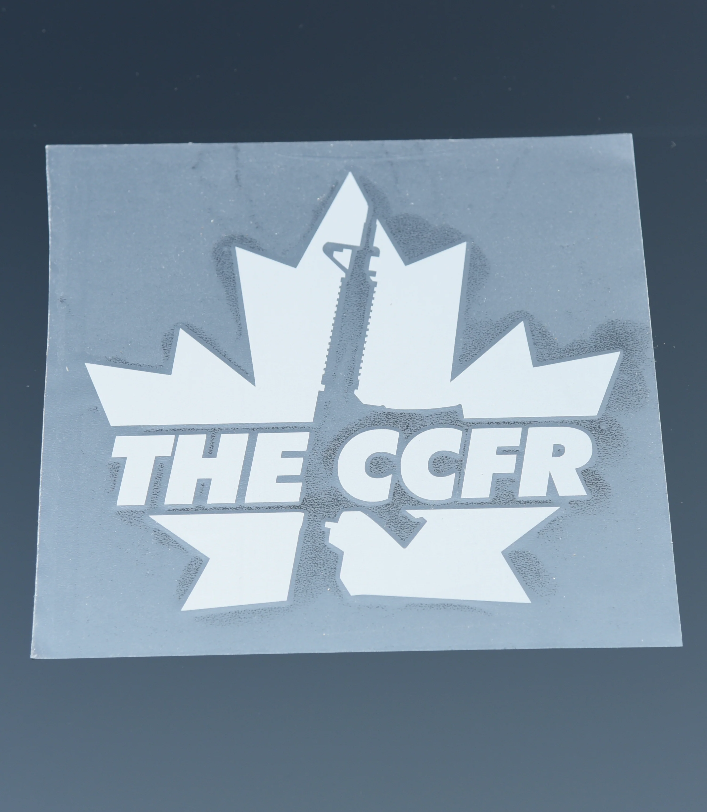 Bold CCFR Logo Transfer Sticker - Image 12