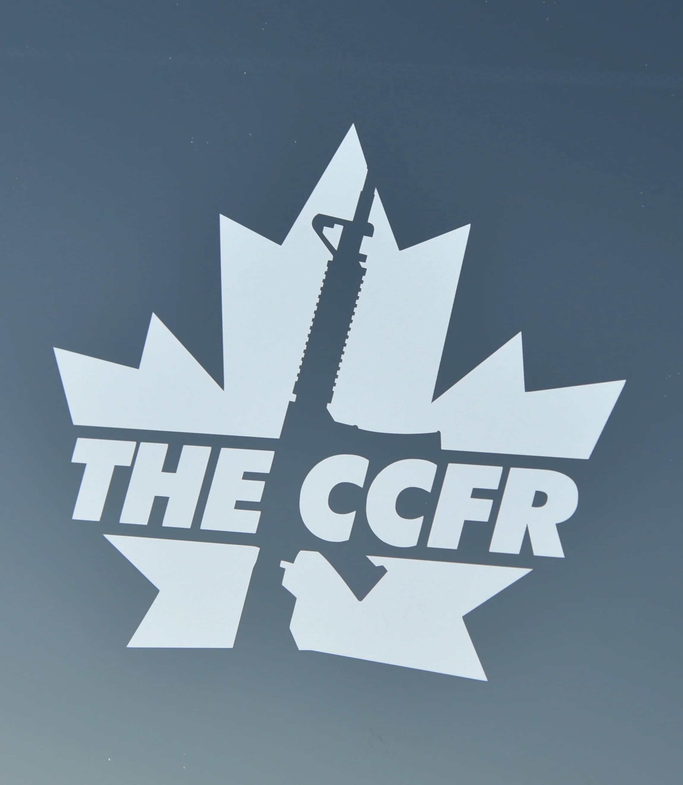 Bold CCFR Logo Transfer Sticker - Image 14