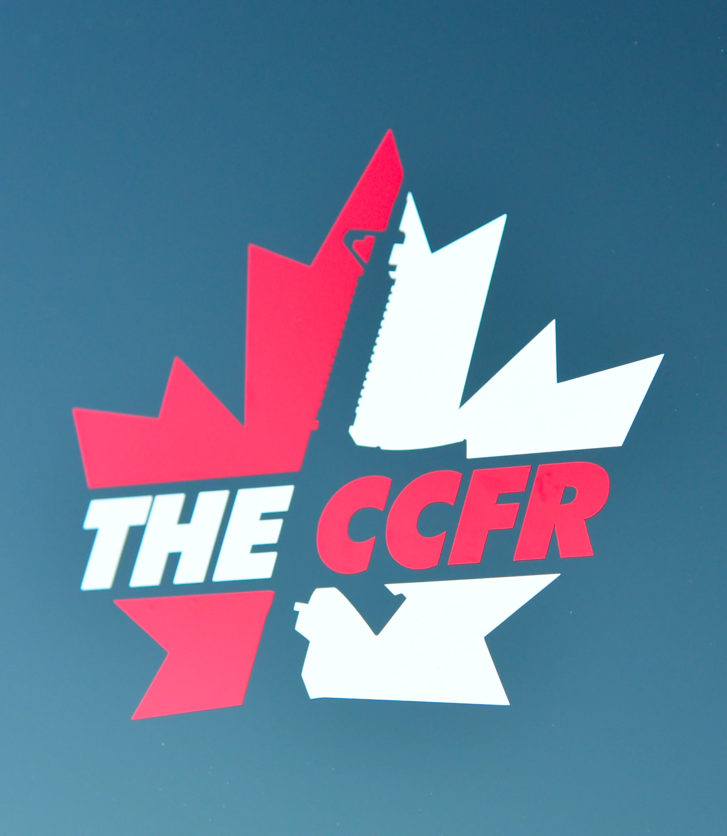 Bold CCFR Logo Transfer Sticker - Image 4