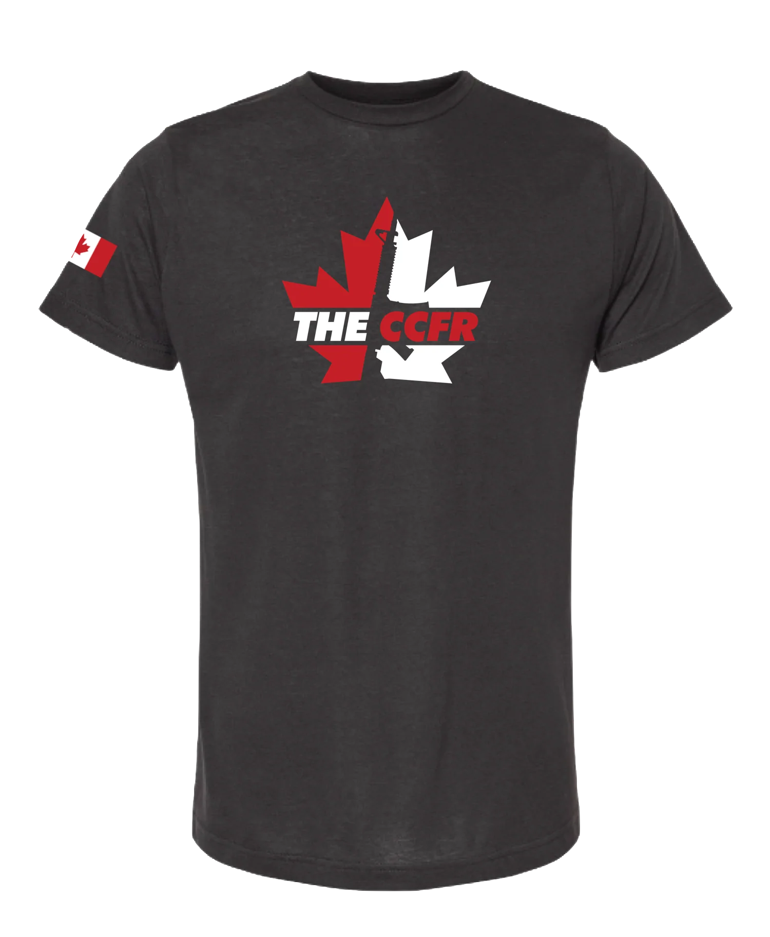 Bold Colour Logo CCFR T-Shirt - Black