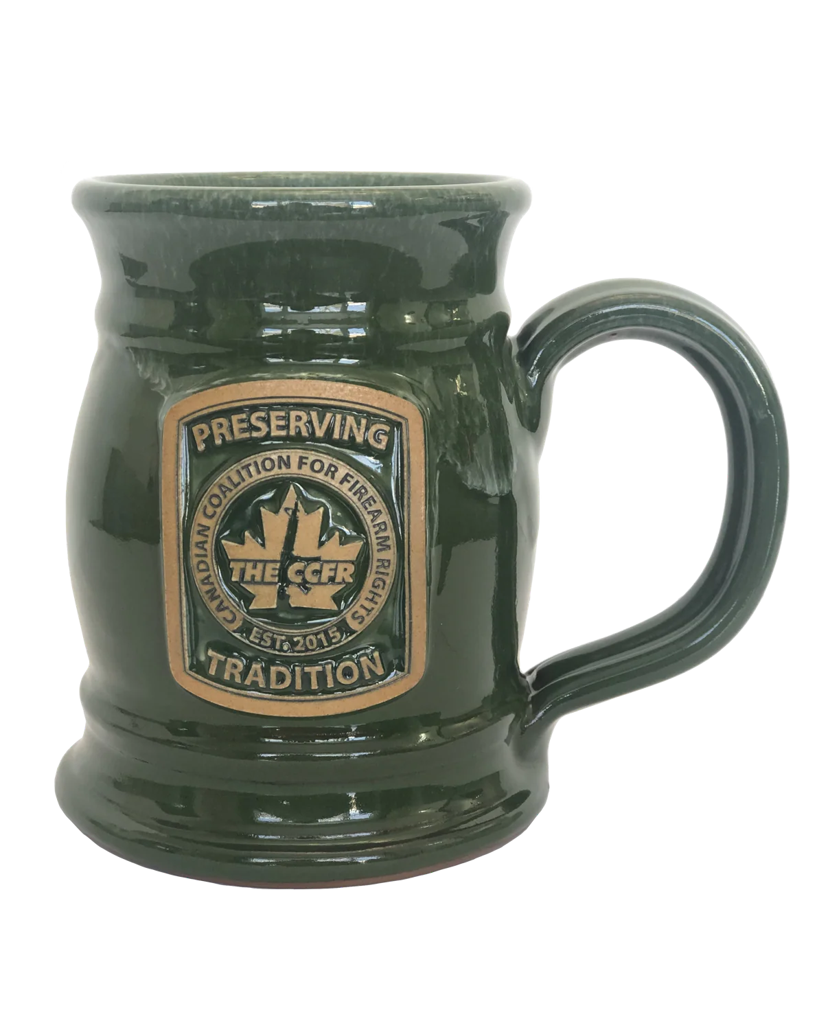 CCFR Forest Green Custom Tankard