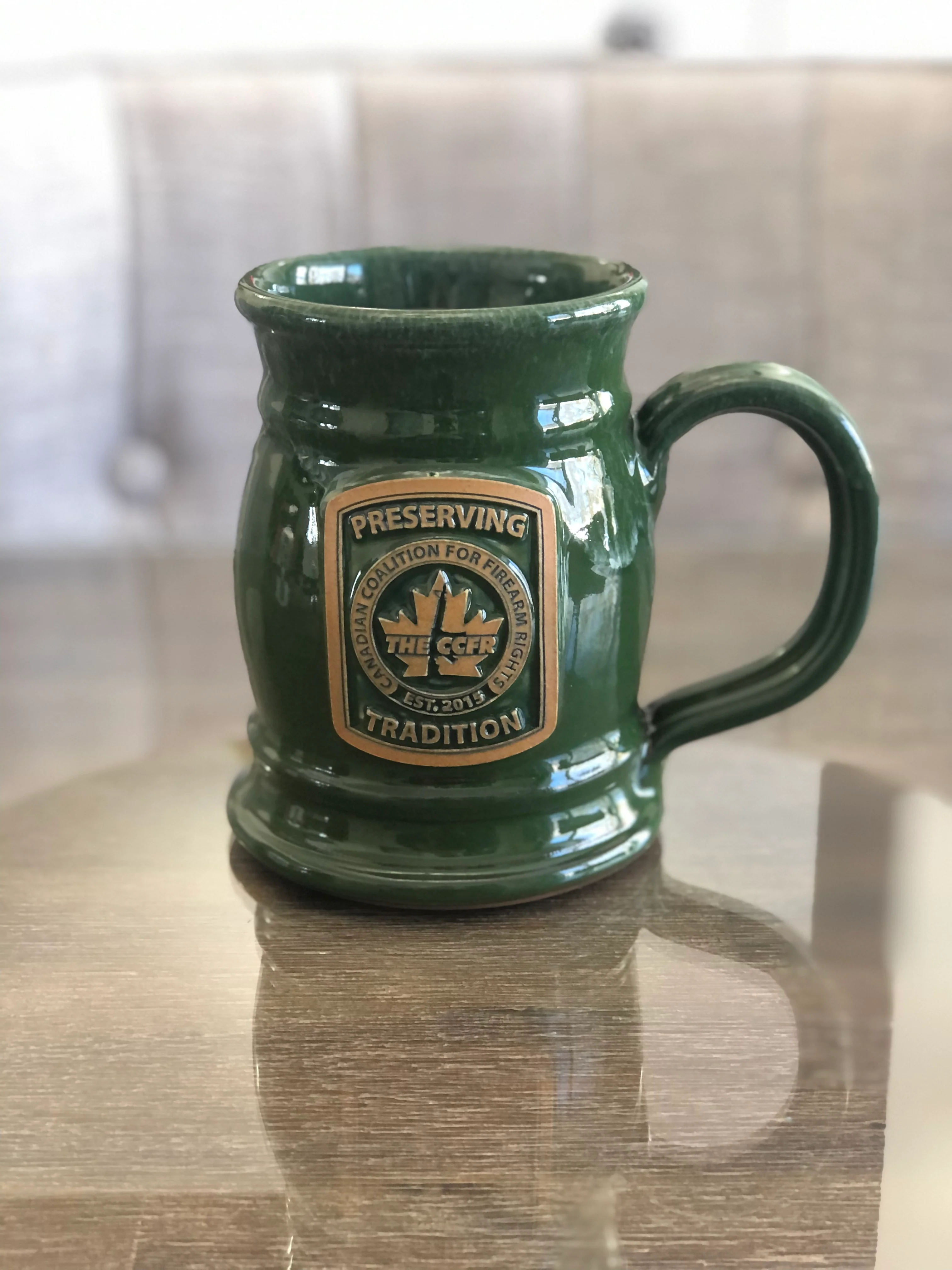 CCFR Forest Green Custom Tankard - Image 2