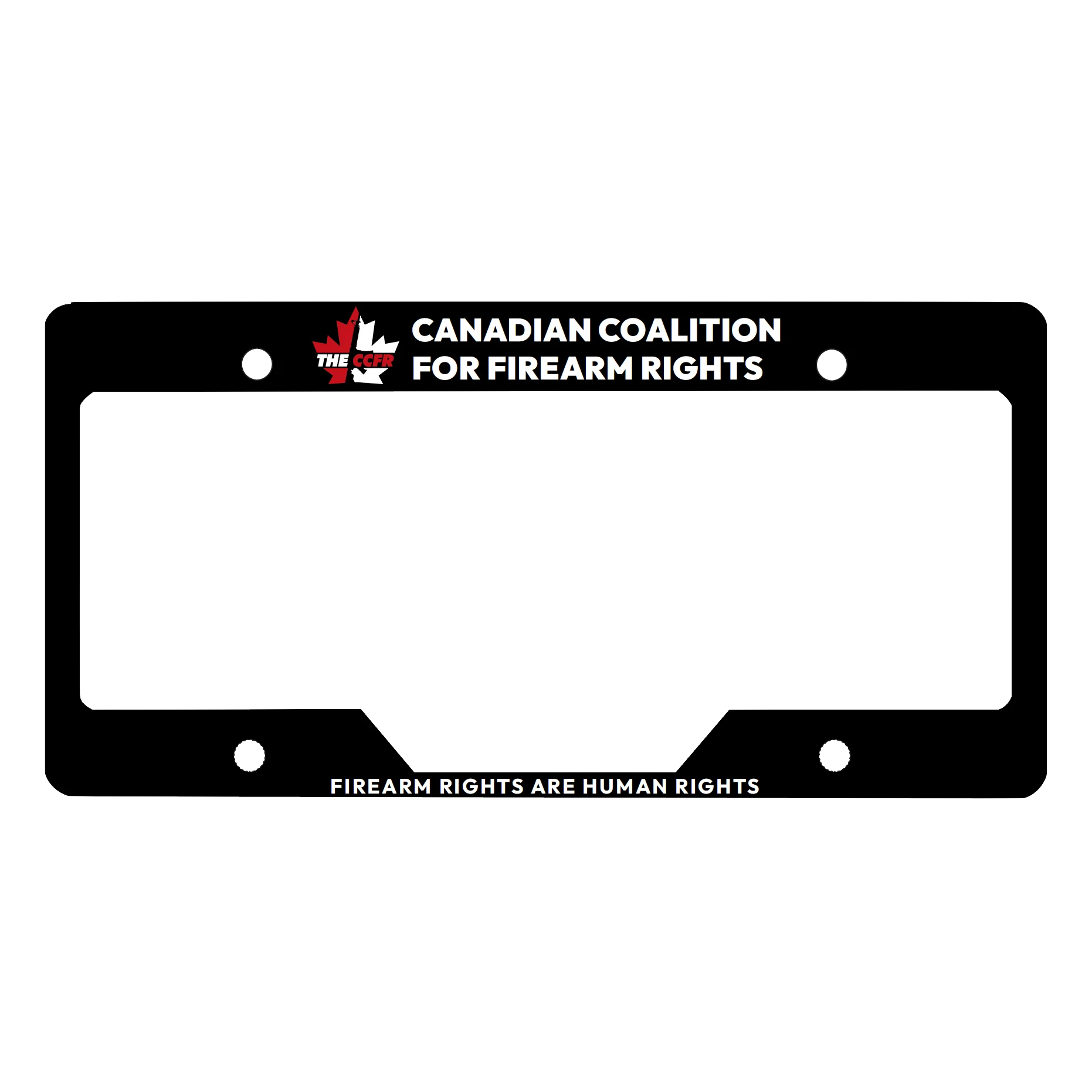 CCFR License Plate Frame