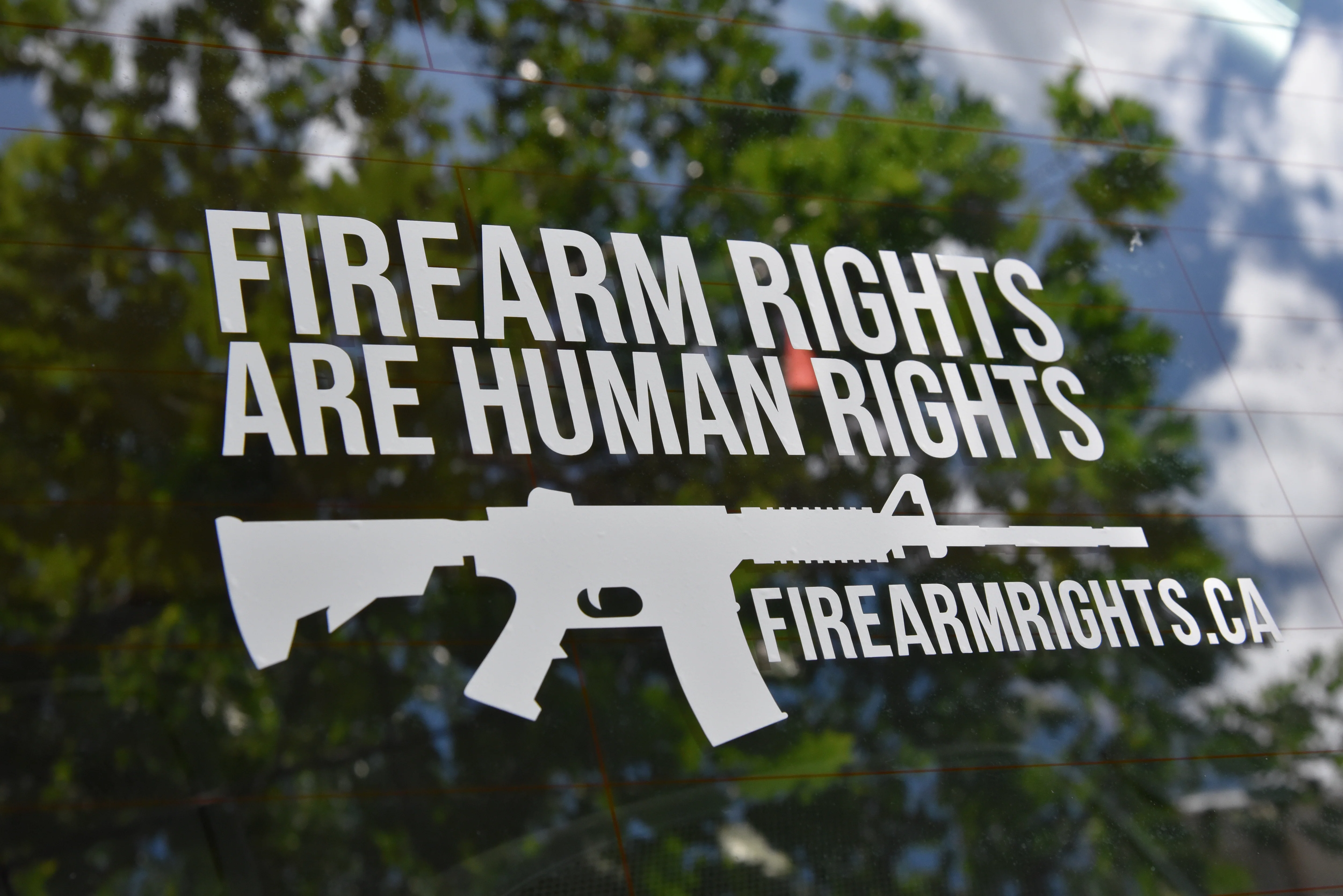 Firearm Rights Transfer Sticker