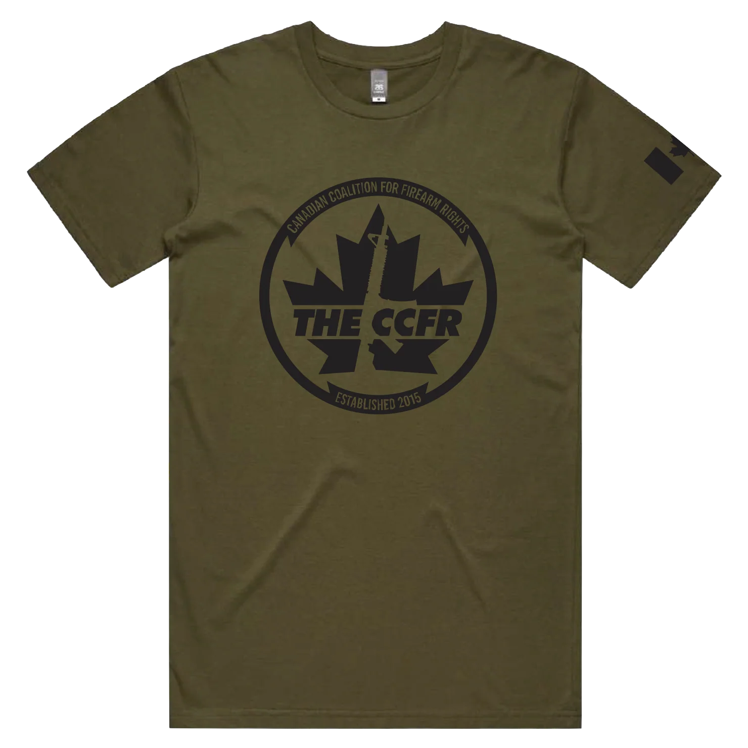Mens Bordered Logo Tees - Image 3